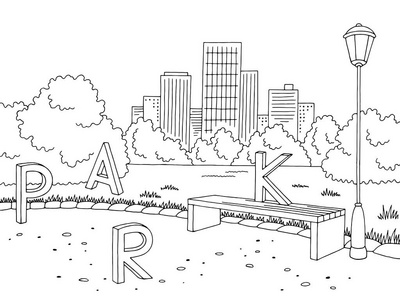 上图片-白色的公园的长椅上素材-白色的公园的长椅上插画-摄图新视界