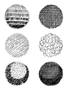 艺术手工绘制的球体