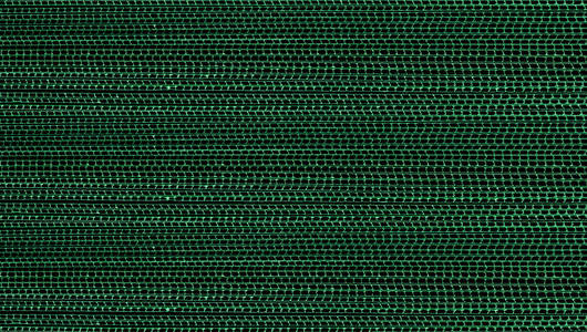 绿色波纹聚丙烯塑料织构背景
