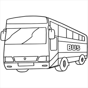 客车图标图片-客车图标素材-客车图标插画-摄图新视界