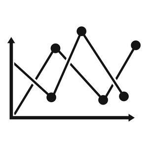 线图图标矢量简单