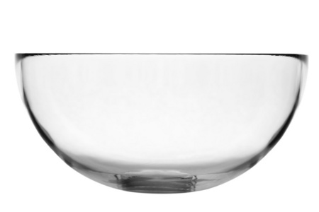 空的玻璃碗