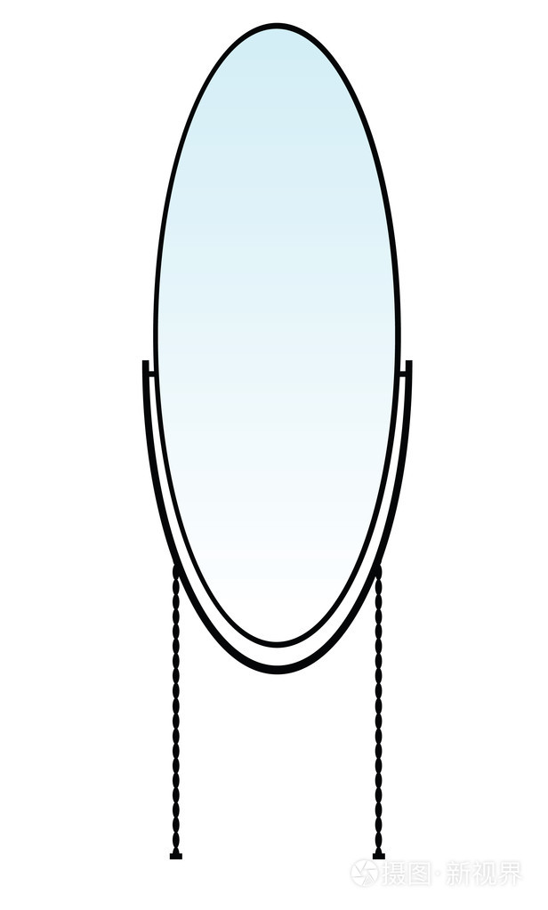 镜子插图