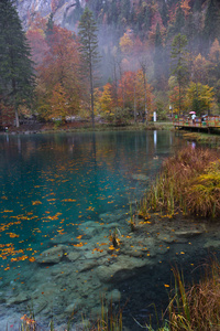 瑞士 Blausee 水晶湖
