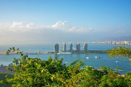 三亚城市全景, 城市的最高点, 凤凰岛