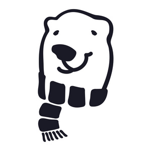 北极熊徽标