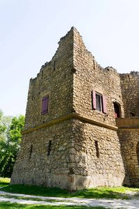 Lednice, 捷克共和国, LedniceValtice 文化景观, 由教科文组织世界遗产遗址的约翰城堡废墟