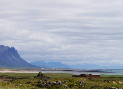 美丽的景色在夏天, 冰岛