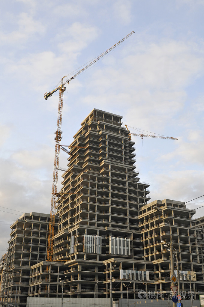 高层建筑工地