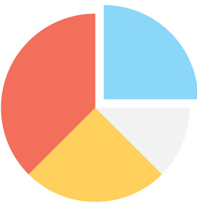 饼状分析图图片-饼状分析图素材-饼状分析图插画-摄图新视界