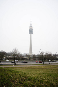 电视塔在慕尼黑