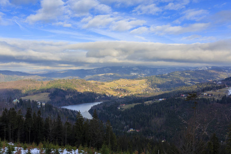 波兰住宿 Beskids 全景