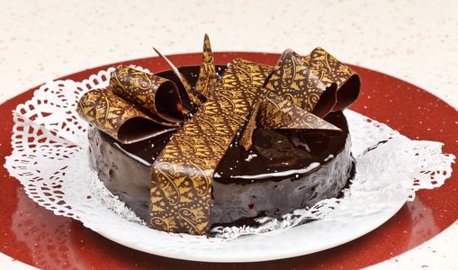 巧克力大蛋糕图片