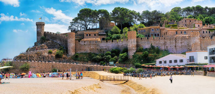 宏伟的城堡在托玛尔 de 3月, 西班牙