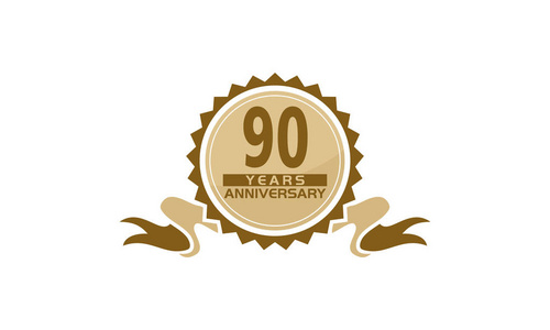 90 周年丝带