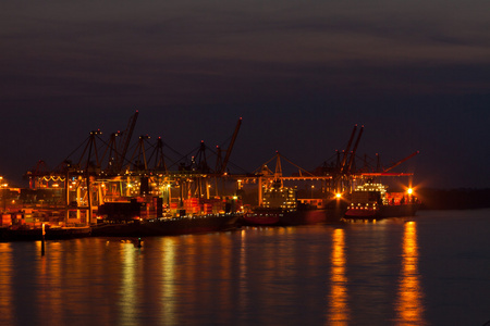 汉堡的港口