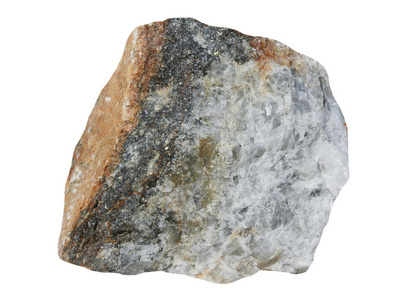 石英硫基金矿样品图片