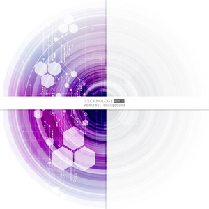 抽象 hitech, 工程, 机械, 技术概念。矢量抽象的未来技术背景