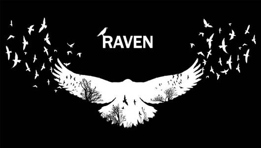 在墓碑上的乌鸦图片-在墓碑上的乌鸦素材-在墓碑上的乌鸦插画-摄图新