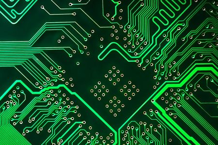 绿色电路板图片