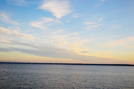 波罗的海的日落
