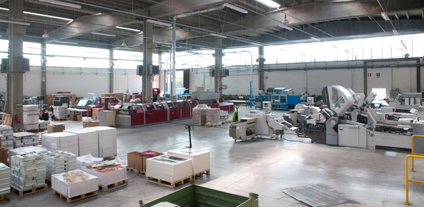 印刷车间(压印)照片