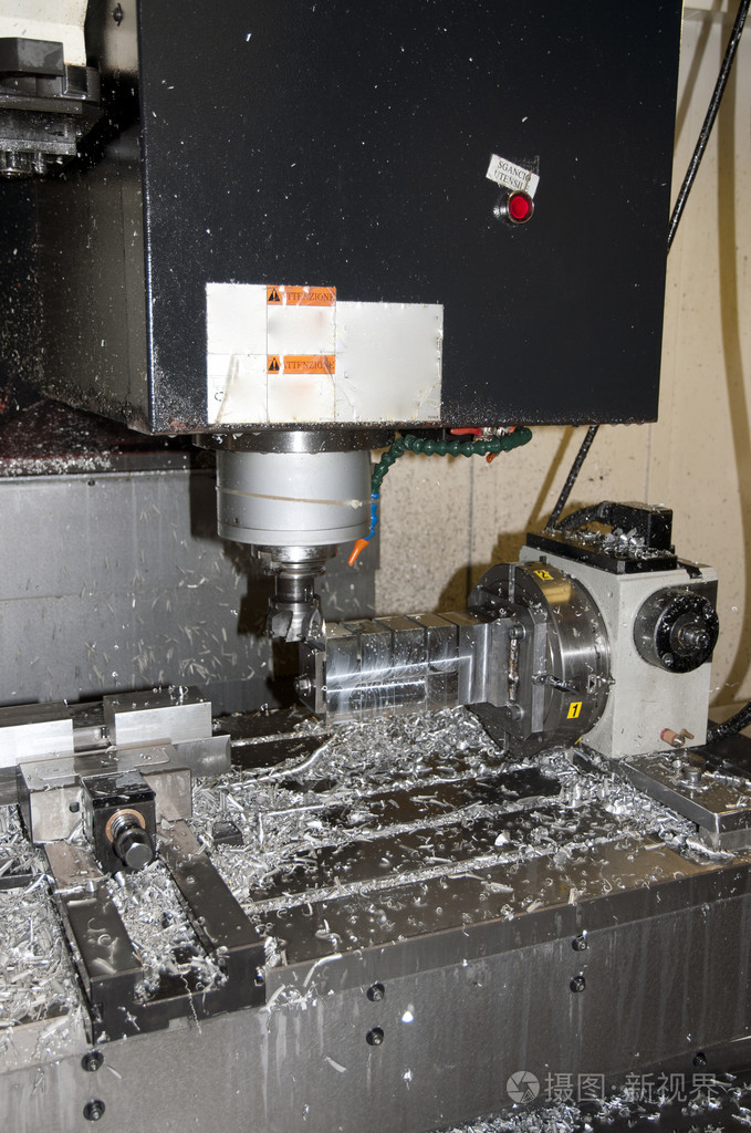 钻孔, 铣削数控车间