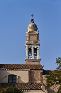 Italy, Venice, St. Nicol Monastery bell tower