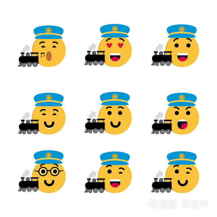 图释火车司机