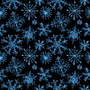 无缝花纹雪花图片