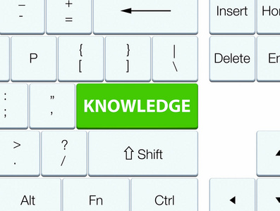 知识软绿色键盘按钮