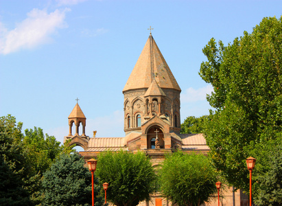 津大教堂在亚美尼亚