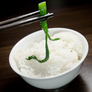 米饭炒青菜图片