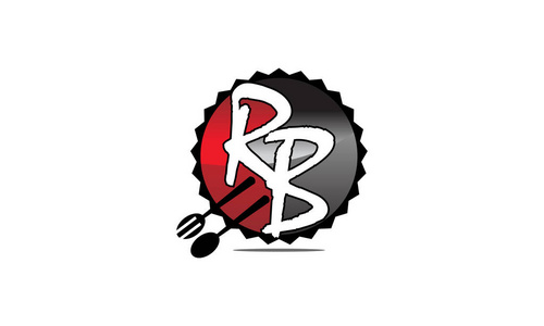 餐厅叉勺字母 R B