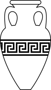 黑色粘土花瓶图片-黑色粘土花瓶素材-黑色粘土花瓶插画-摄图新视界