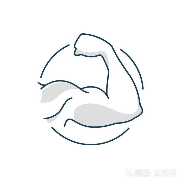 健身.体育.健身房徽标