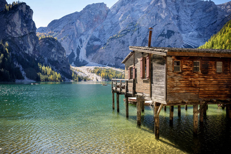 Braies 湖, 白云岩, 上阿迪杰, 意大利