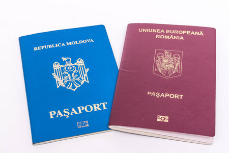 摩尔多瓦和罗马尼亚外国护照图片