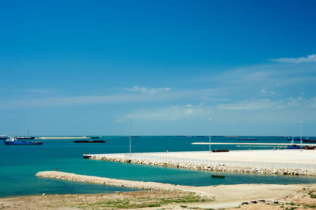 上的里海海岸