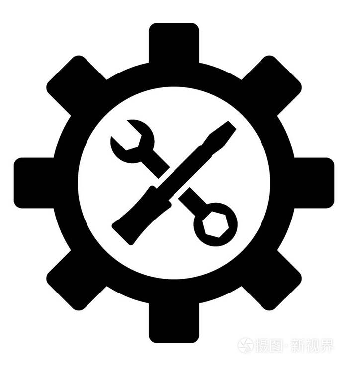 技术工具字形图标