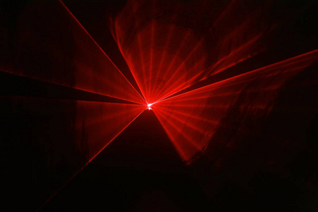 红色激光图片