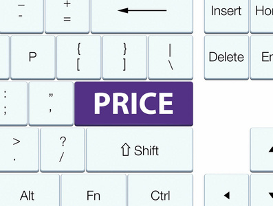 价格紫色键盘按钮