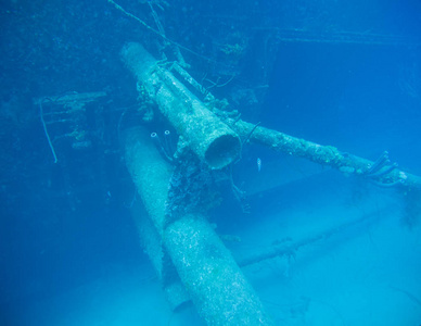 沉船希尔玛胡克博内尔岛加勒比海水下