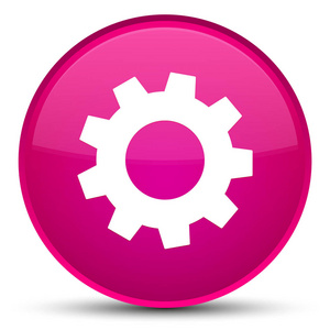 工艺图标特殊粉红色圆形按钮