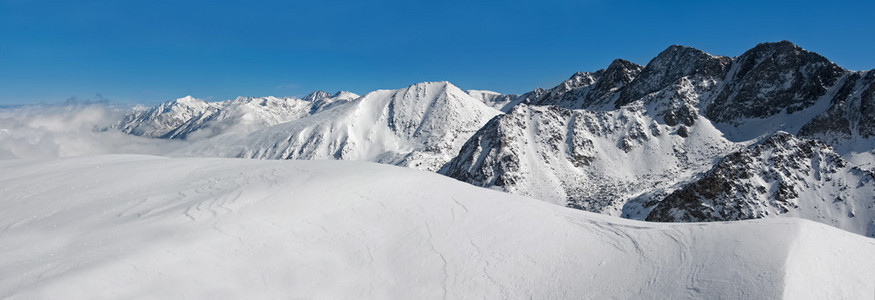 山岳全景