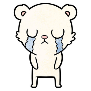 哭泣的北极熊动画片