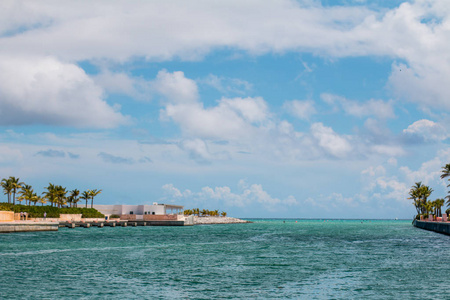 蓬塔卡纳海滩背景