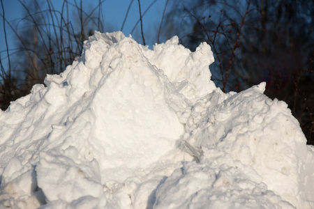 堆雪堆图片