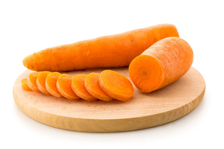 厨师切胡萝卜图片