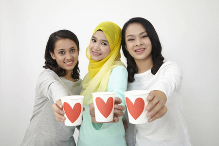 三多种族马来西亚分享杯子爱看照相机